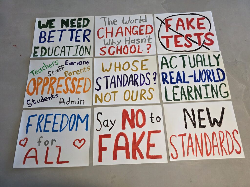 Home protest posters